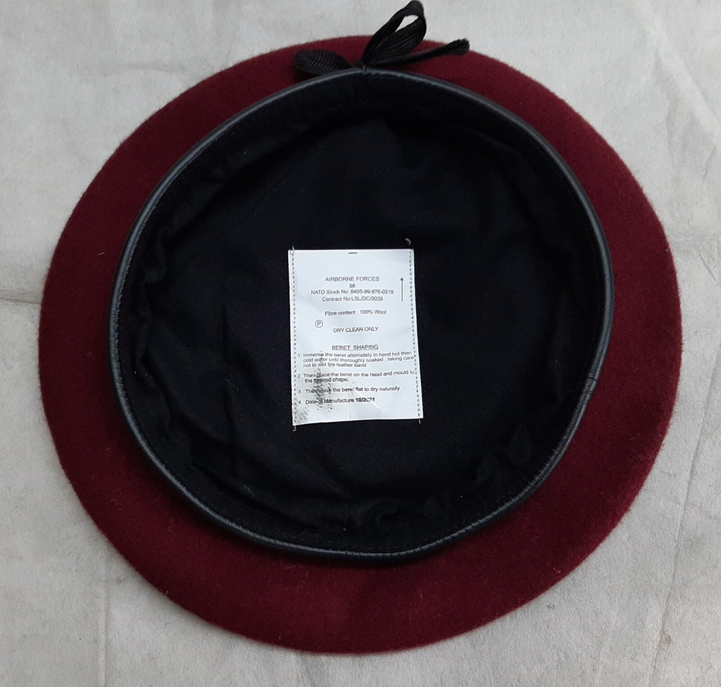 Airborne Forces Beret British Pattern Parachute & 16th Air Assault 56cm