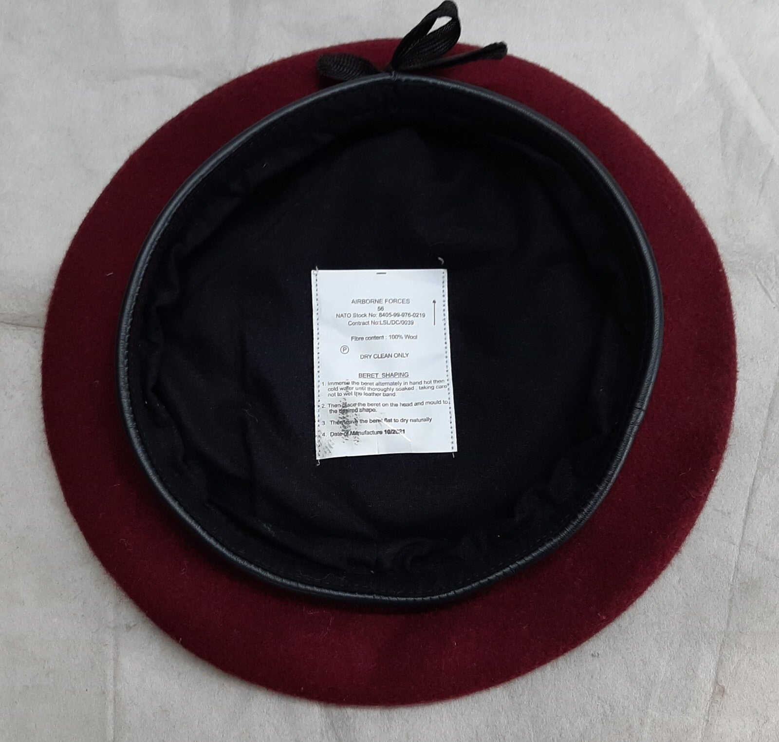 Airborne Forces Beret British Pattern Parachute & 16th Air Assault 56cm