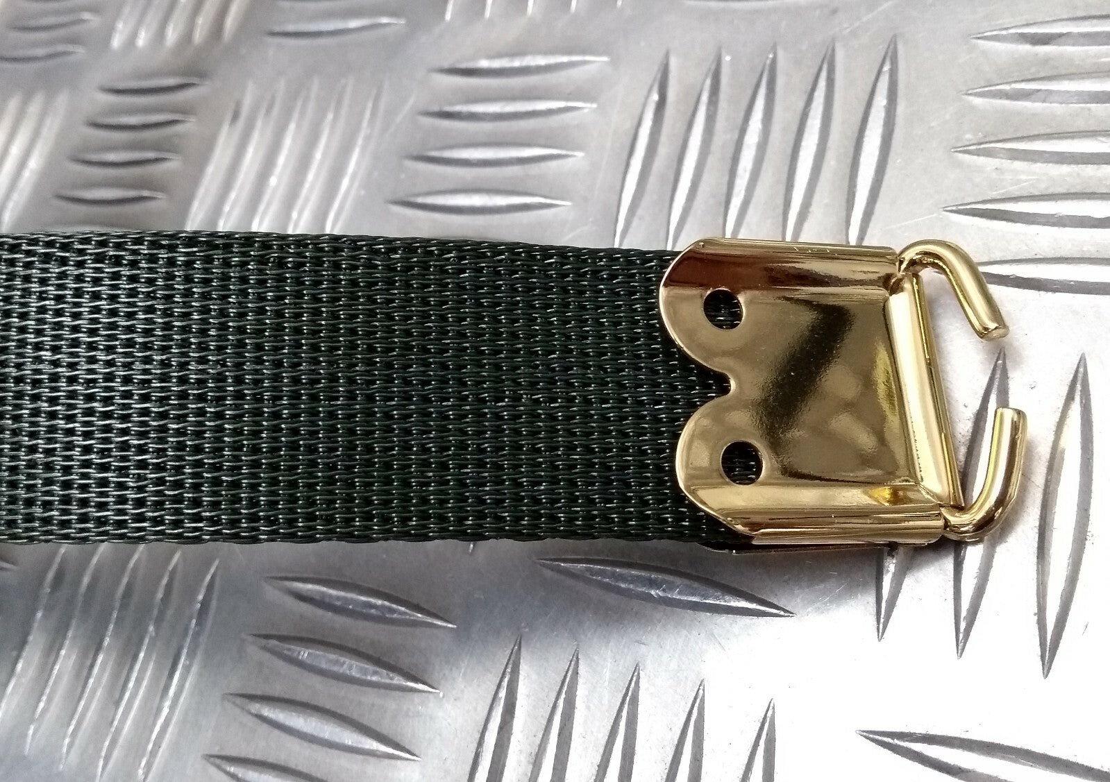 Shoulder Sling Kit Courlene Material UK Made Dark Green Strapping No Rivets NEW