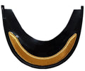 Field Ofc Peak British 20mm Gold Bar Visor for Dress Hat / Cap Small New