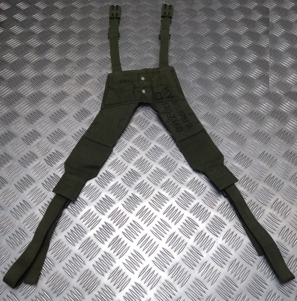 Webbing Yoke British Army Issue Falklands War Type 58 Pattern Shoulder Harness