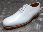Naval Issue Shoes White Leather Parade / Uniform Dress Mens British Royal Navy