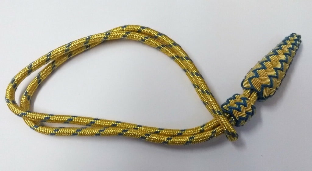 RAF Royal Air Force Blue Fleck On Gold Ceremonial Parade Sword Knot Complete EBYT702