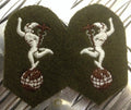 Genuine British Army No2 Dress Royal Corps of Signals NCO`s Badge/Patch - NEW