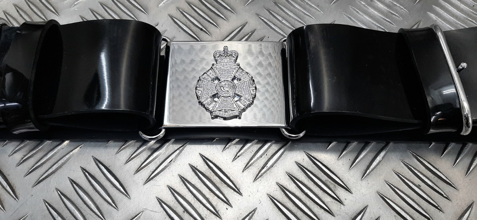 The Rifles Regiment Black Parade Belt British Issue