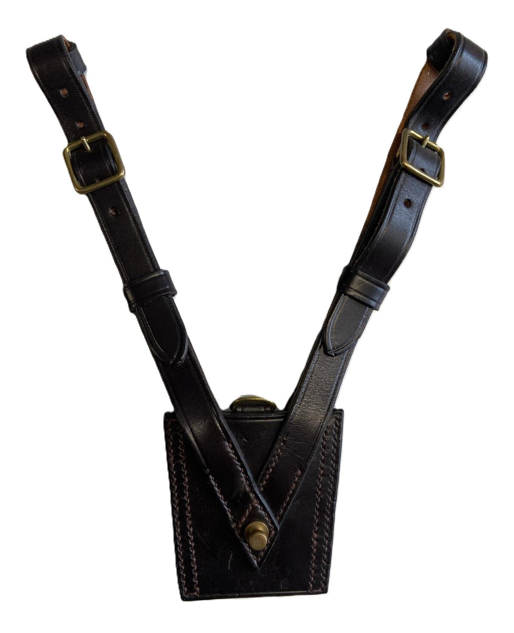 British Sam Browne Leather Sword Frog