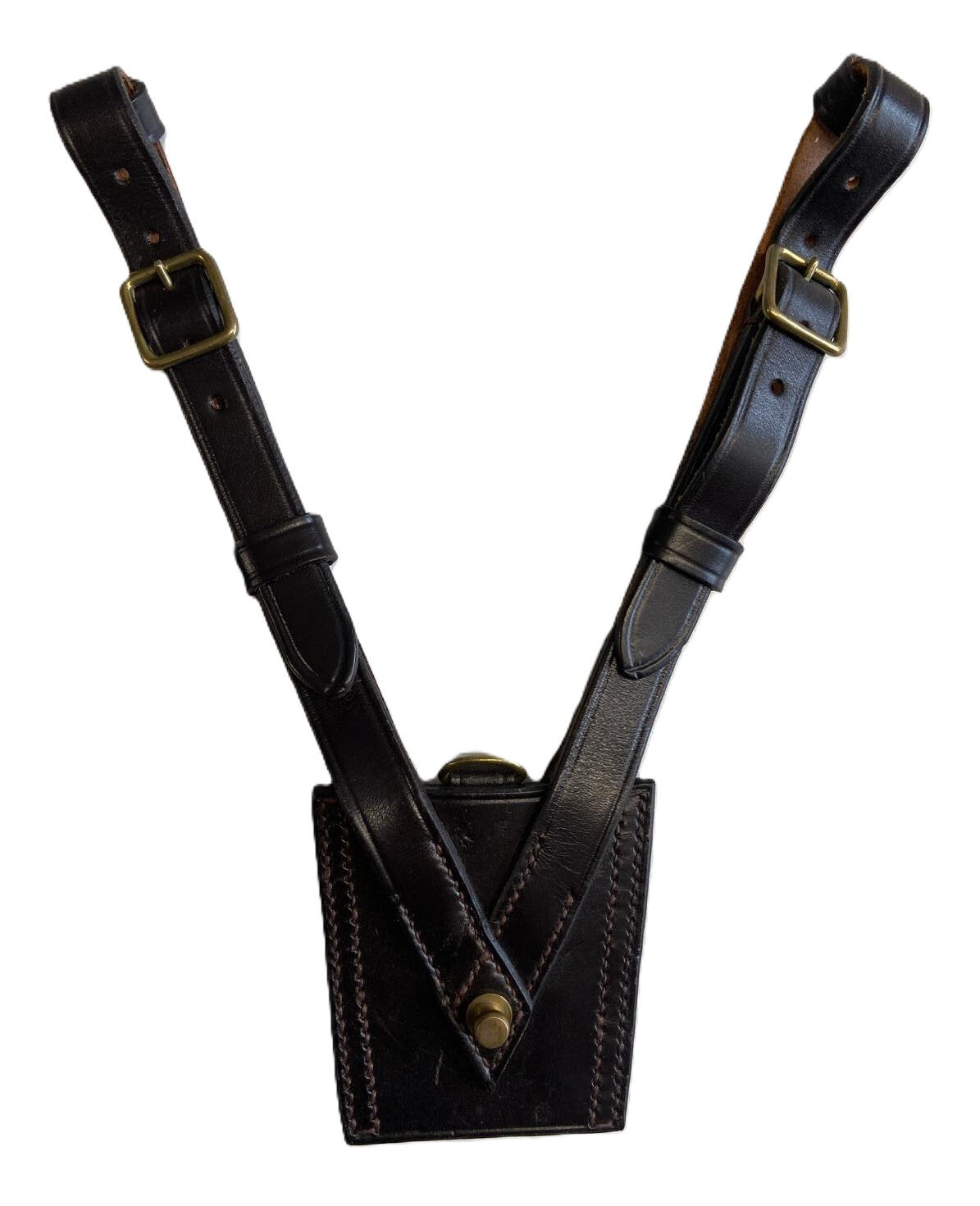 British Sam Browne Leather Sword Frog