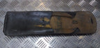 Genuine Vintage Army Leather Pouch with belt loops and metal loop - with Defect