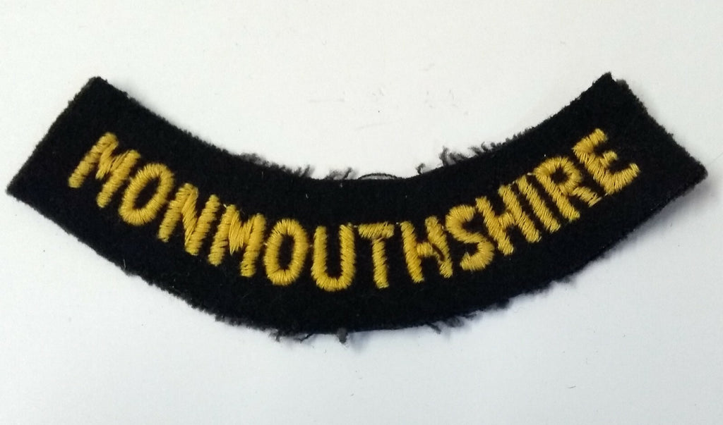 Vintage & Civil Defence Monmouthshire Shoulder Flash