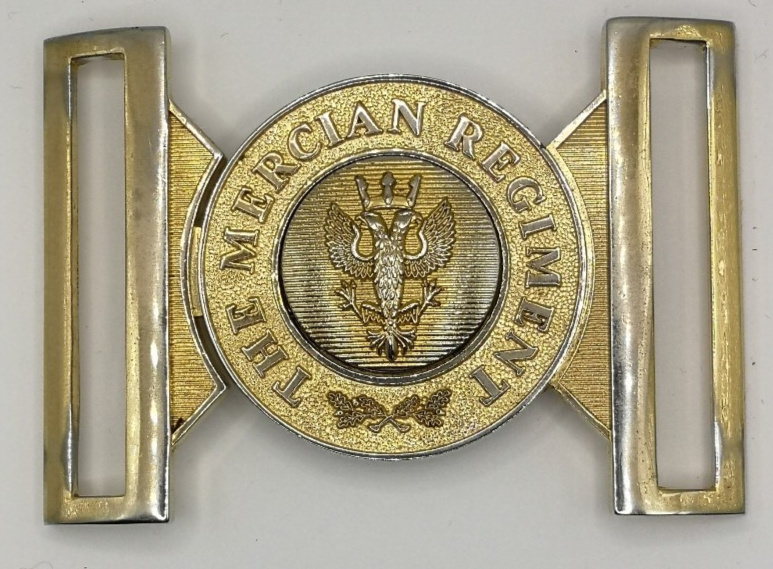 The Mercian Regiment Metal Belt Buckle