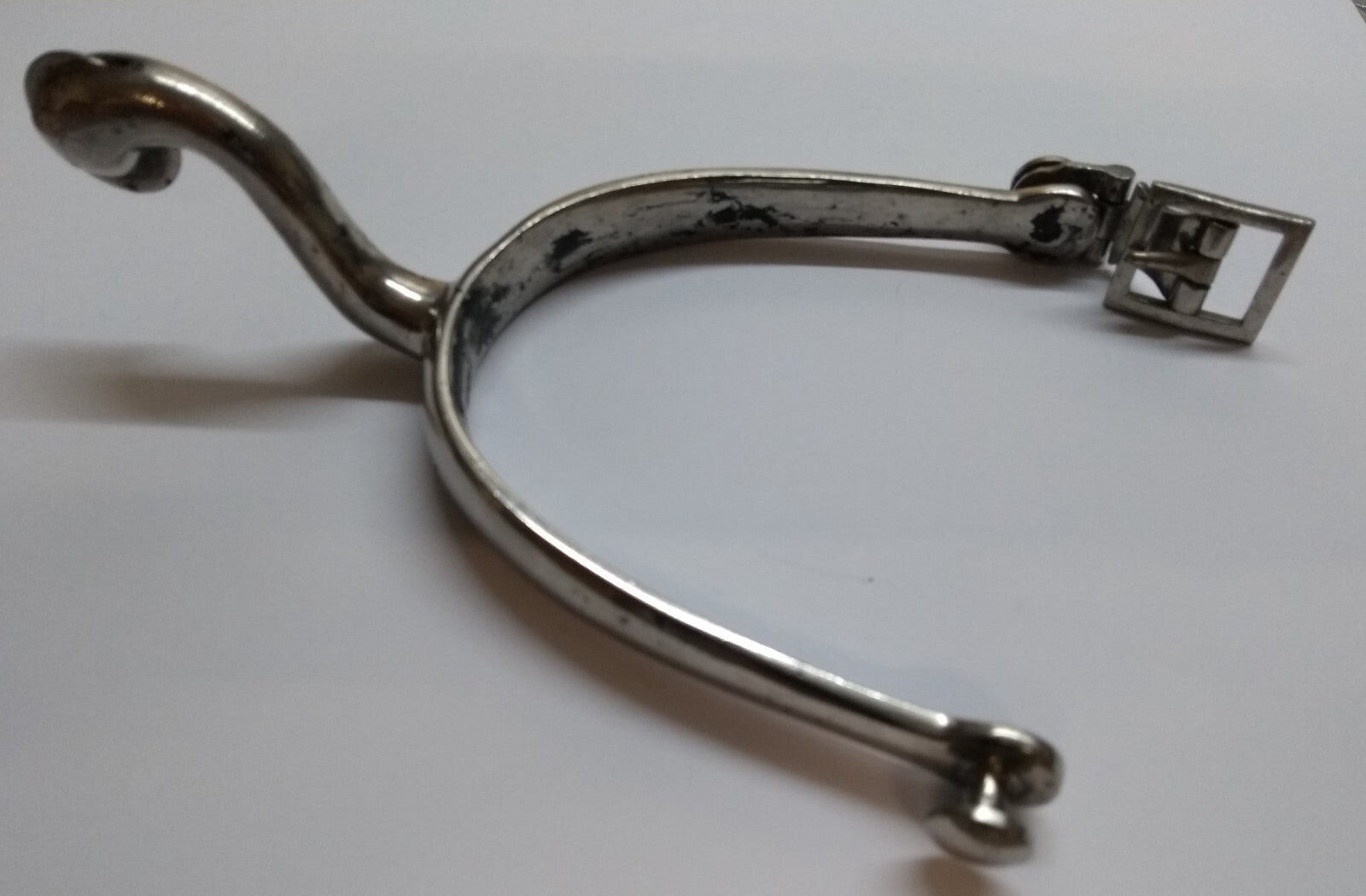 HCav Uniform Spurs Chrome Household Cavalry & RHA British Army Spec Swan Neck