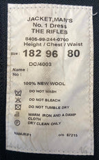 No1 Rifles Jacket Mens British Army Dress Pattern 92cm