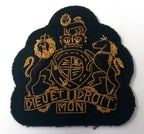 Genuine Vintage British Subdued Warrant Officer Class 1 Badge