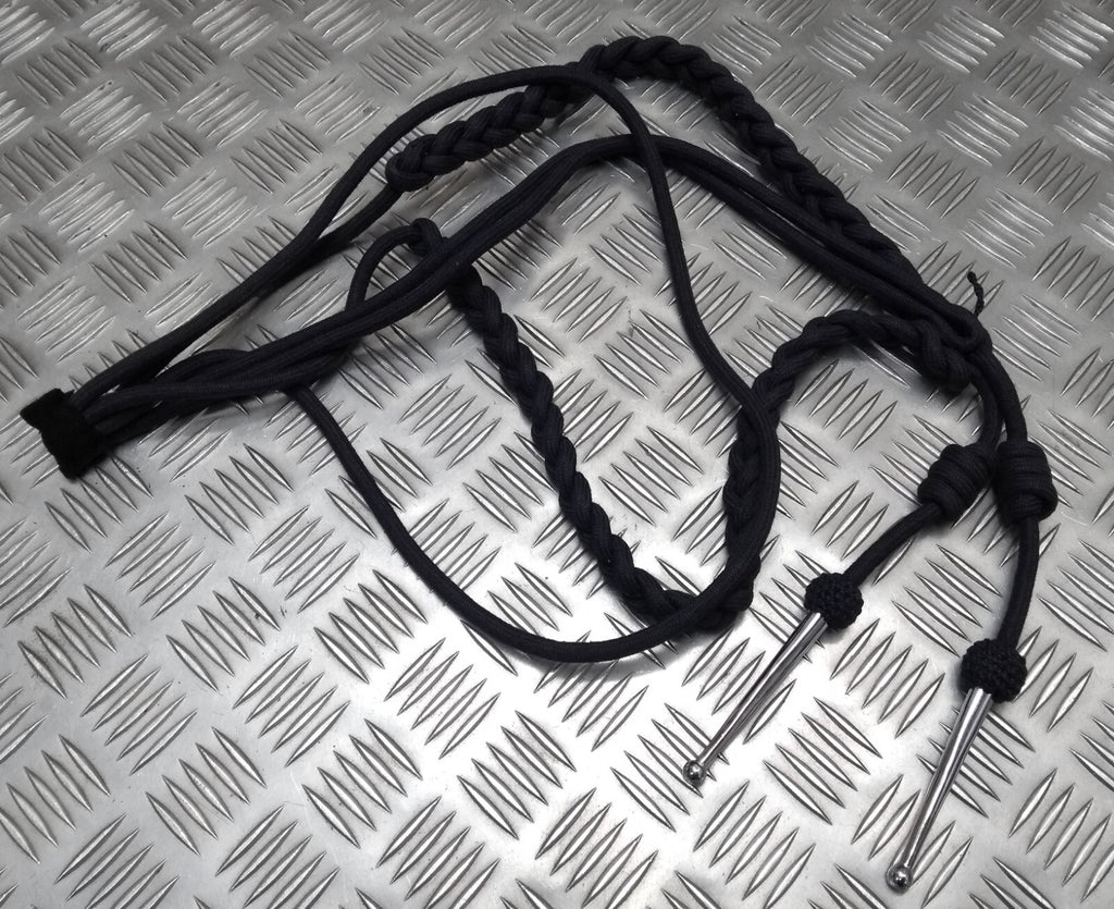 Aiguillette Officers Dress Cord For Ceremonial & Parade Duties Chrome Tip Ends