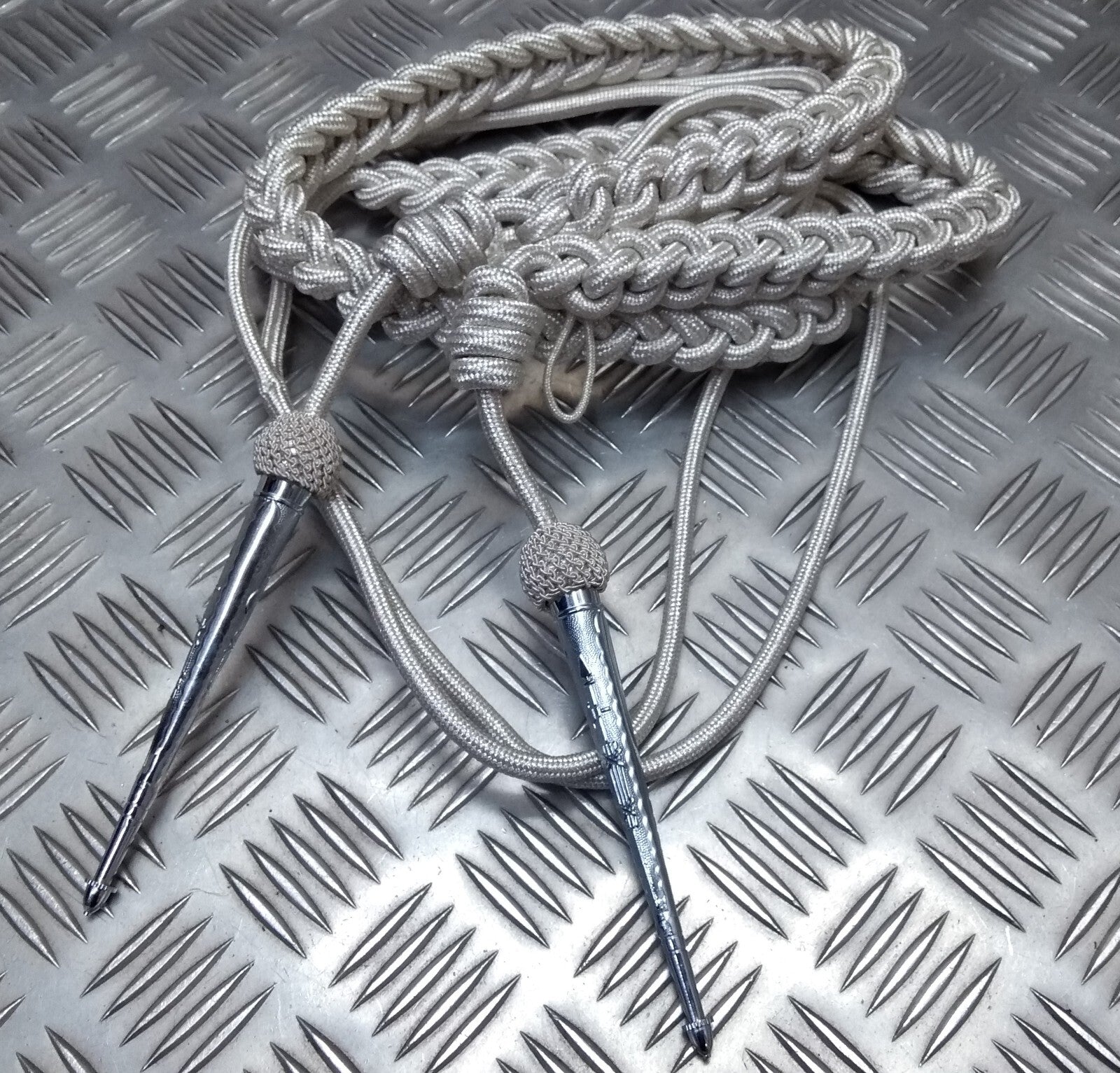 Aiguillette Officers Dress Cord For Ceremonial & Parade With Decorative Tip Ends