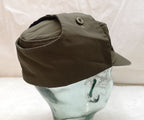 Vintage Green Czech Cap Flap Hat