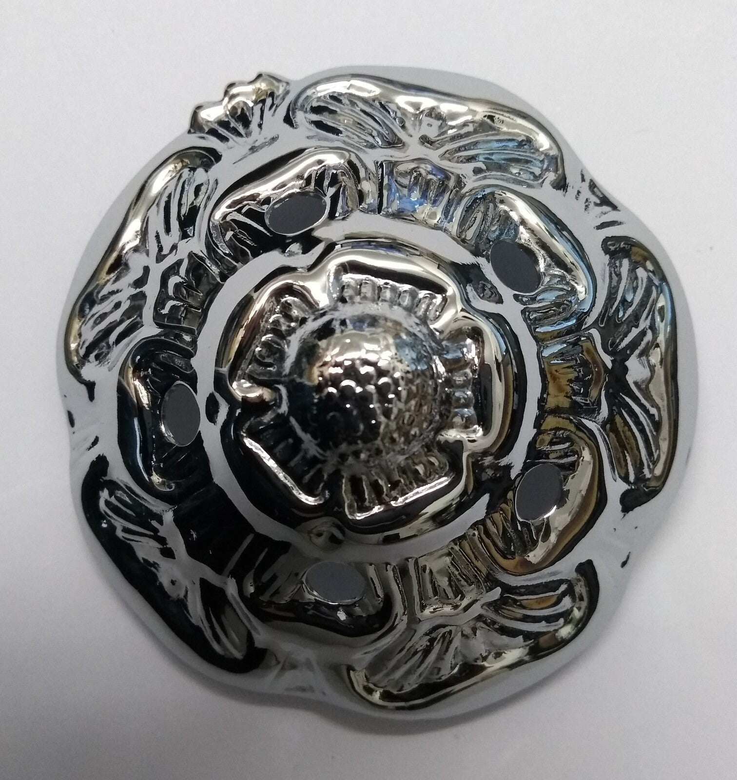Helmet Rose Top Ornamental Decoration X 2 - NEW