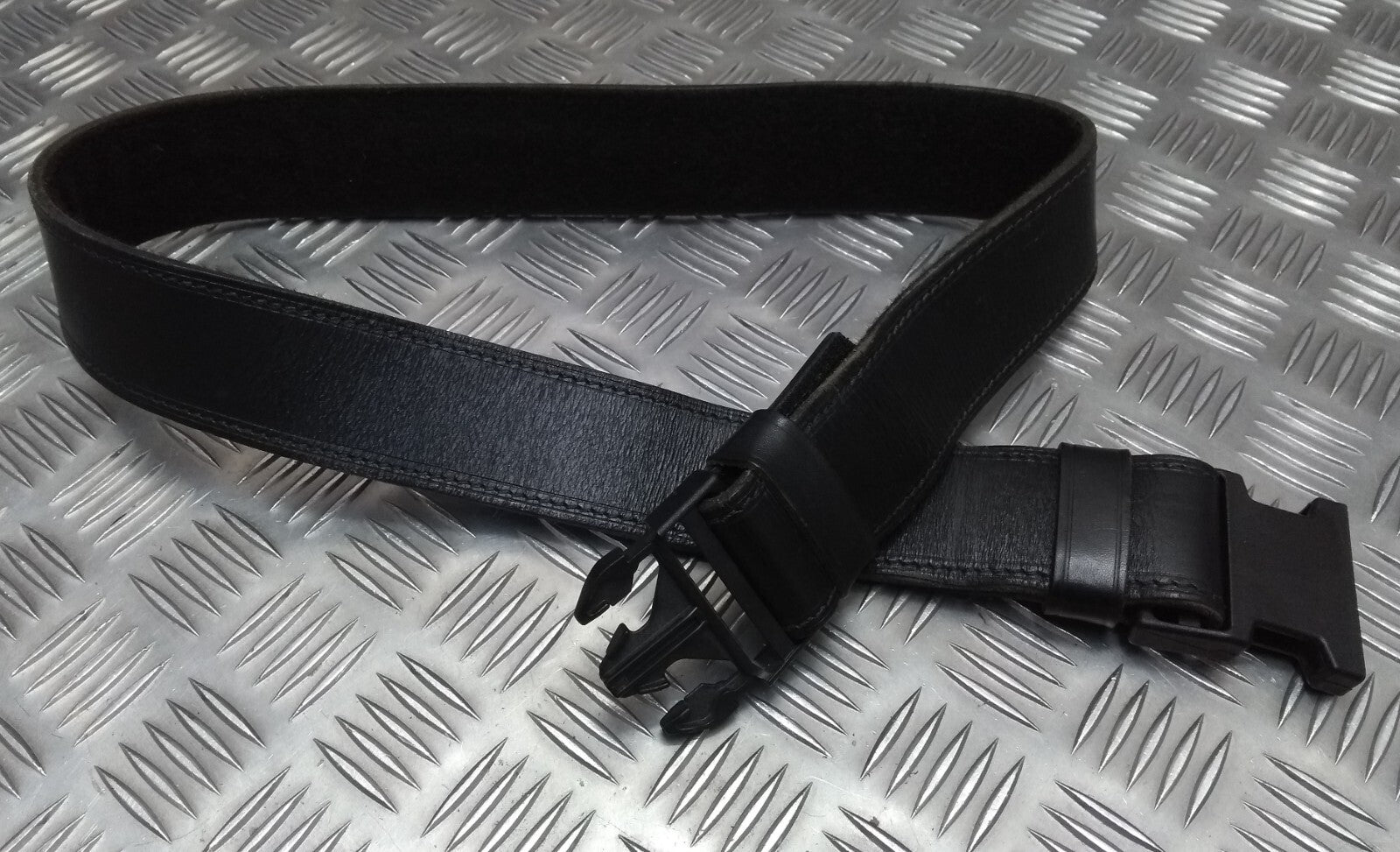 Special OPS Belt Load Carry Details Leather With Quick Release Buckle