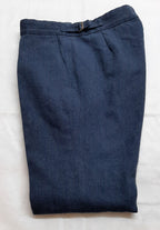 Vintage Trousers RAF Royal Air Force Dress Old Pattern Air Force Blue Grey WO OFC M A W34"