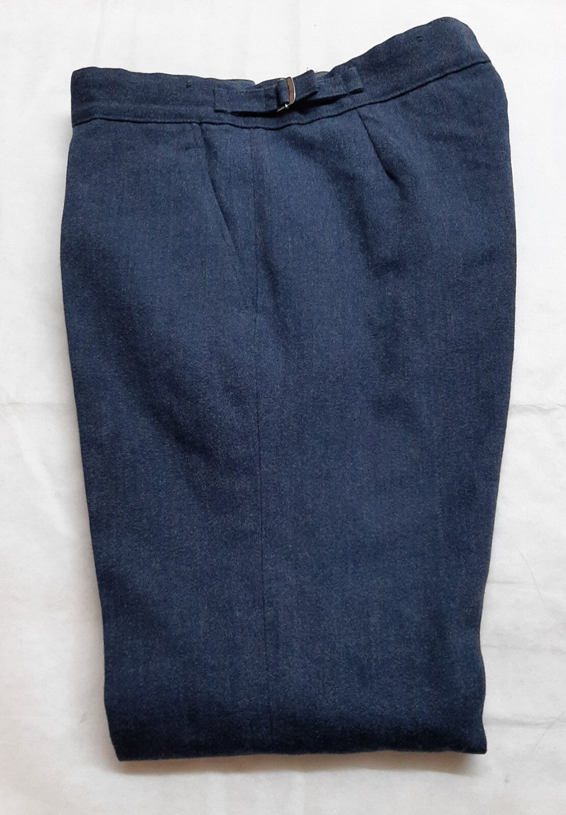 Vintage Trousers RAF Royal Air Force Dress Old Pattern Air Force Blue Grey WO OFC M A W34"