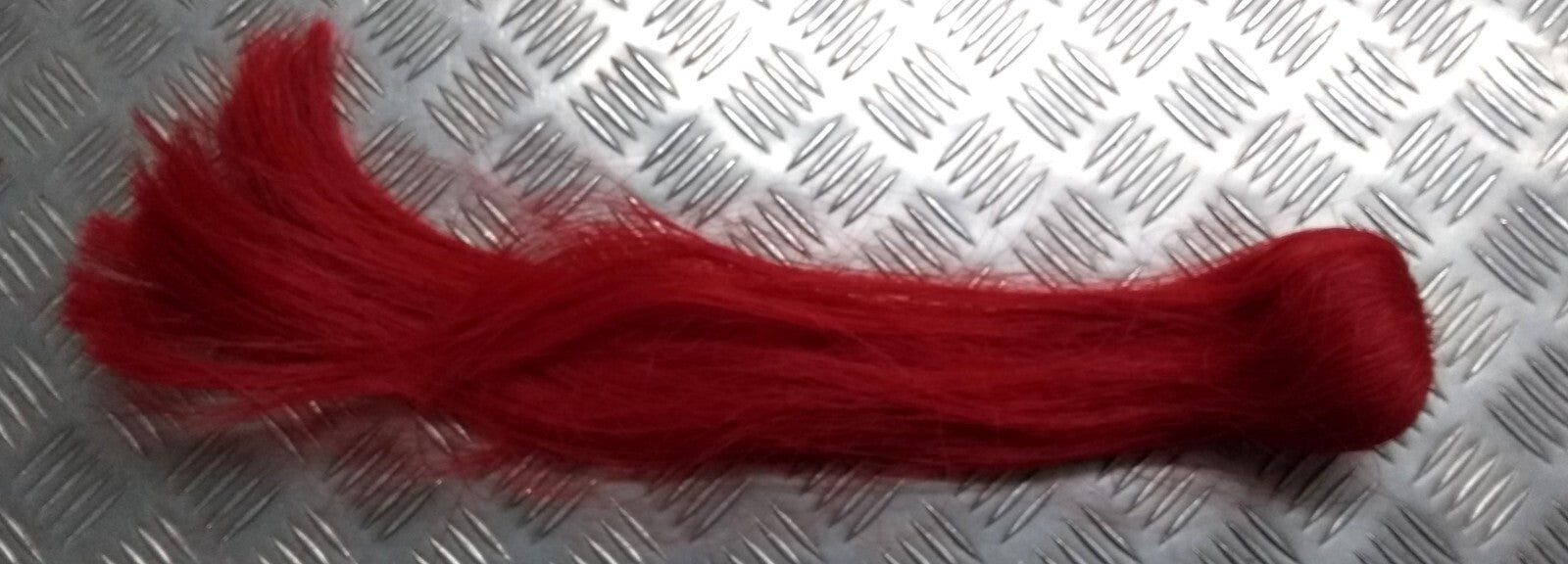 HCav RED Plume Ceremonial Horse Hair Headwear British Household Cavalry / RHG