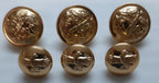 Badges and Buttons British Made 17 Piece Set For Collectors