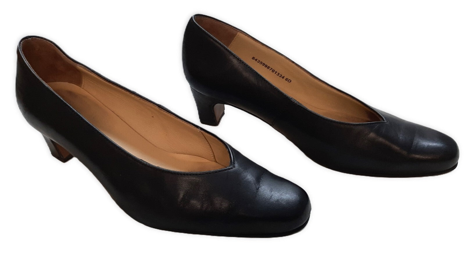 WRAF / RAF Court Shoes British Royal Air Force Female Personnel Black "V" Throat Grade 1