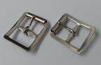 Genuine British Issue 5/8" Nickel Plated Small Roll Buckles X2 STD41