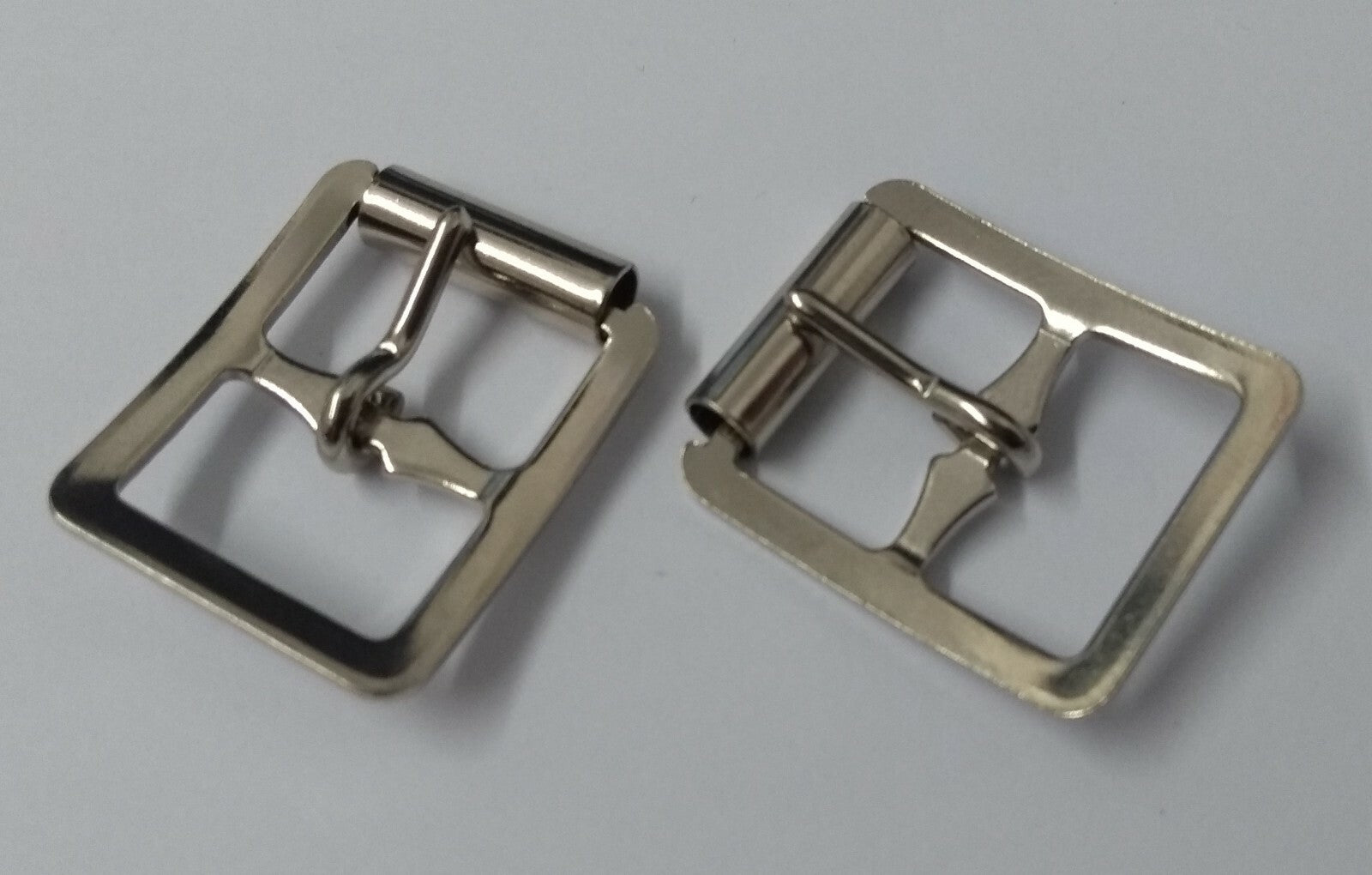 Genuine British Issue 5/8" Nickel Plated Small Roll Buckles X2 STD41