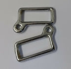1" Chrome Looped Belt Stay & Hanger British Made Issue x 2 NEW