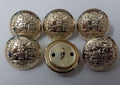 Genuine British Army Argyll & Sutherland Highlanders No1 No2 Dress Buttons 40L