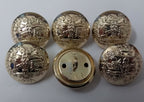 Genuine British Army Argyll & Sutherland Highlanders No1 No2 Dress Buttons 40L