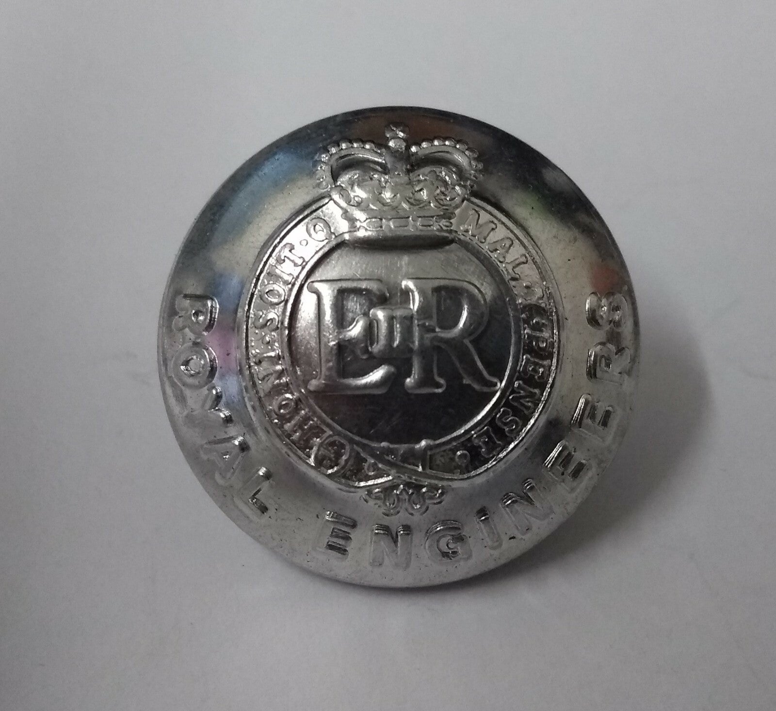 Genuine British Army Issue No1 / No2 Dress Royal Engineers Silver Buttons 40L