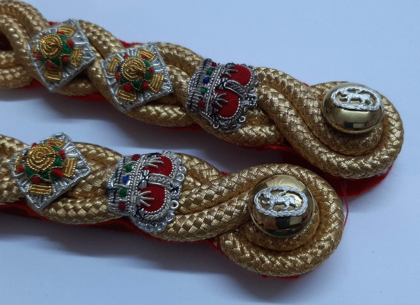 Royal Anglian Shoulder Boards British Army Colonel Officer Shoulder Straps