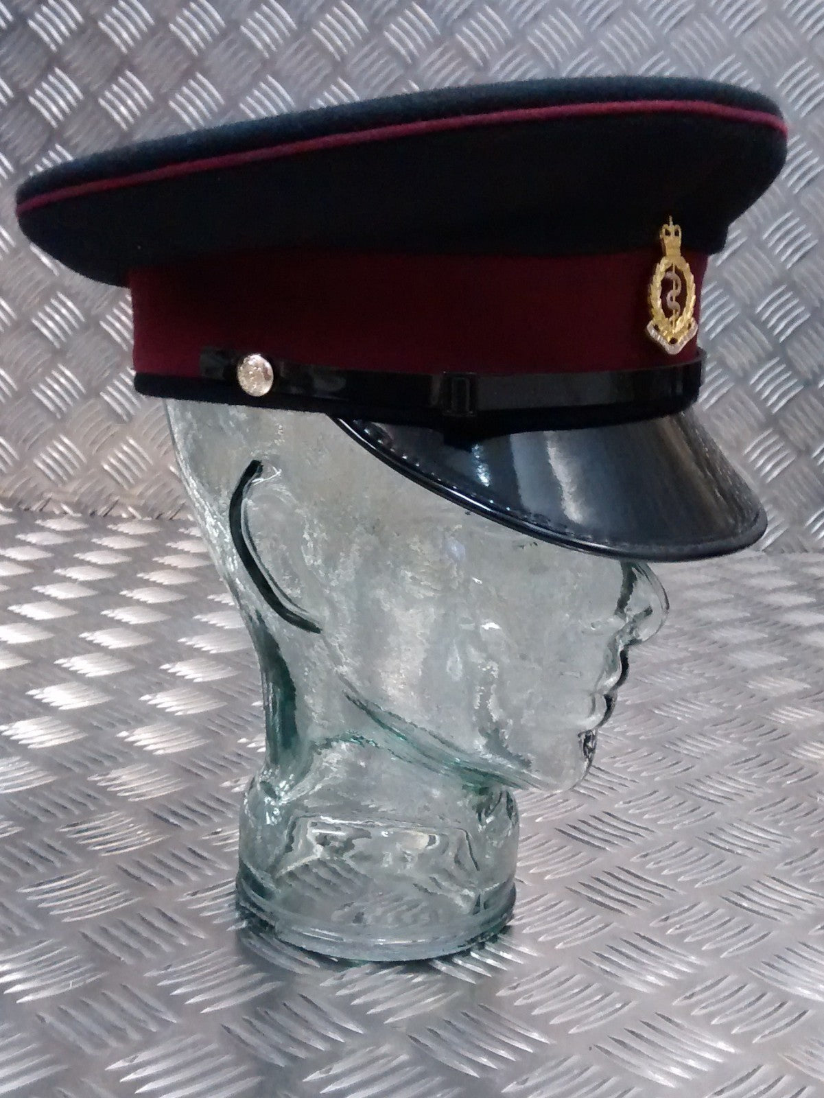 British RAMC Royal Army Medical Corps Mens Service Dress Hat / Cap - All Sizes
