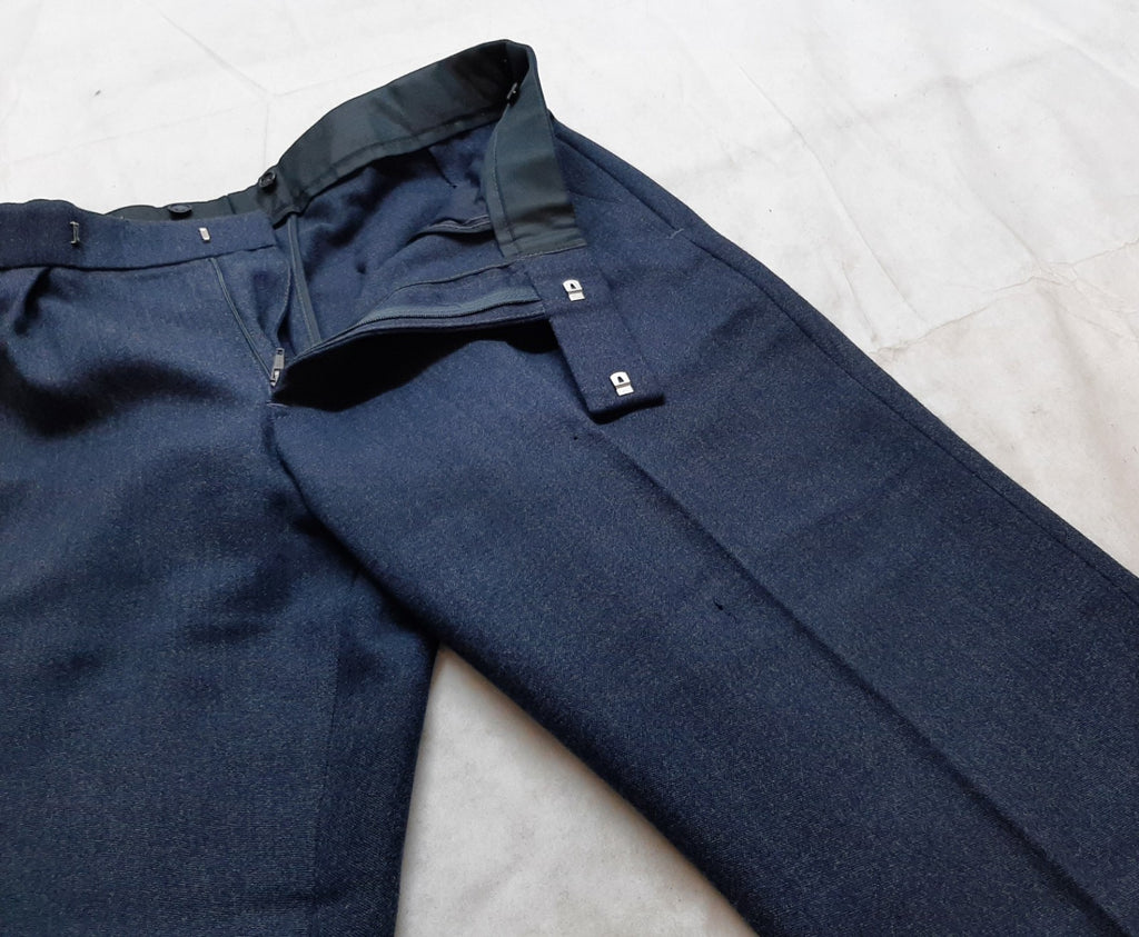 Dress Trousers RAF Royal Air Force Blue Grey Colour OFCs Type Waist 36" Short