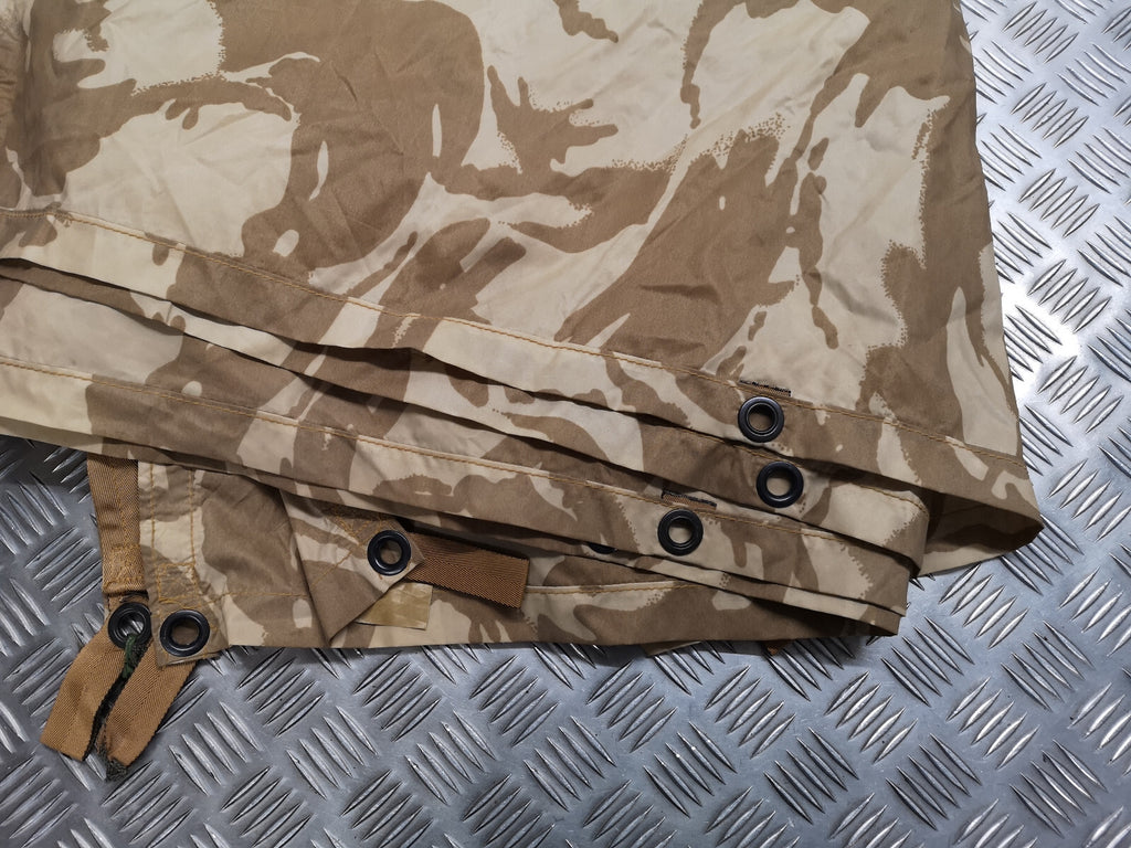 Genuine British Issue IRR Desert Camo Basher / Basha Tarp Shelter Sheet