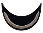 Group Manager Peak British Silver Bar Visor for Dress Hat / Cap Small NEW