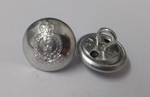 AGC Buttons Adjutant General's Corp Service Dress Silver Subdued British Army No1 / No2 Issue
