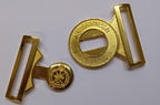 OMAN Buckle Royal Crown Insignia Locket Type Manufacturer Sample Made in England