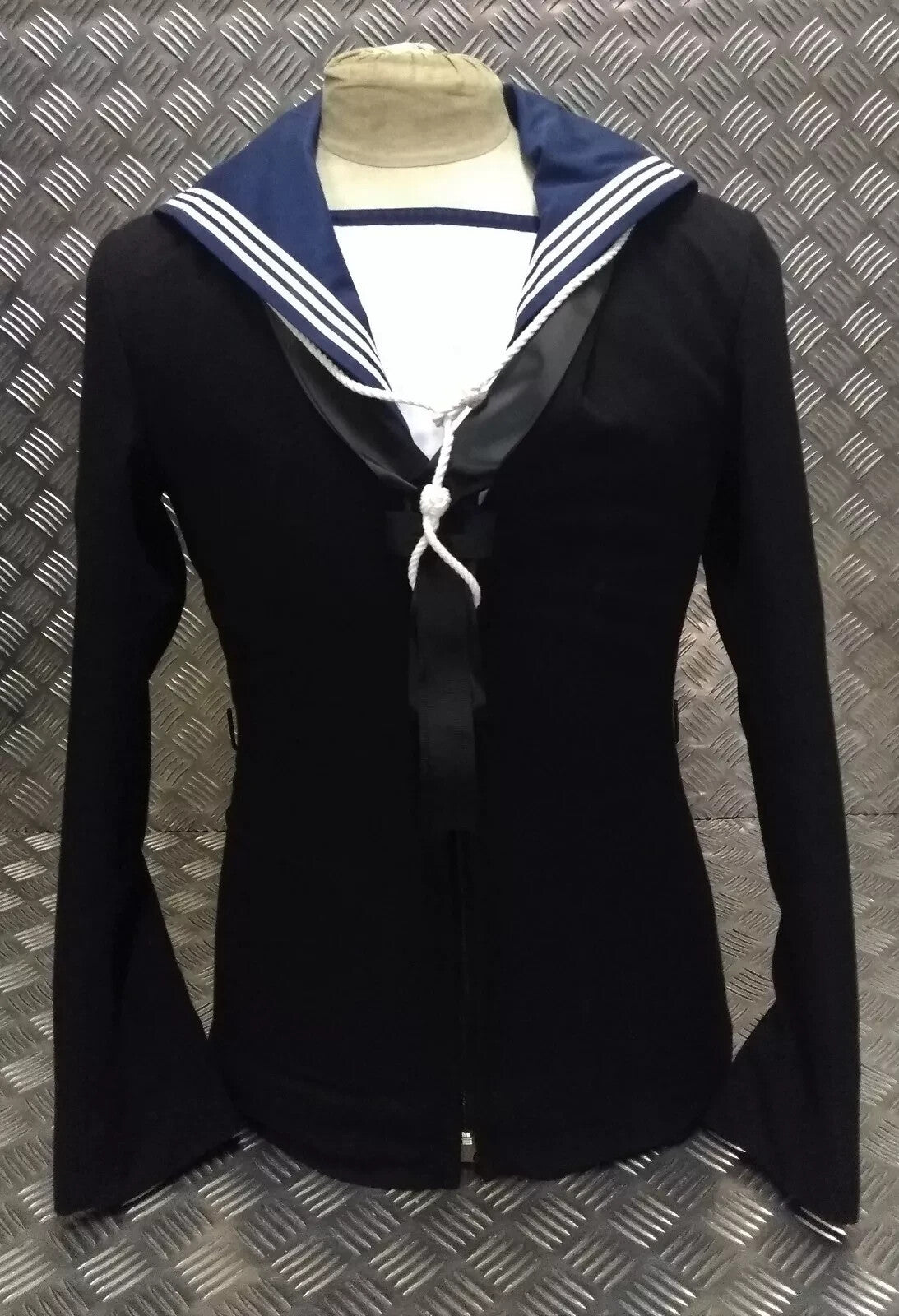 Royal Navy Class 2 / II Womans Middy Jumper with RN Scarf & Lanyard - All Sizes