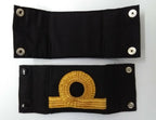 Genuine British Issue Royal Navy Sub Lieutenant Gold Lace Rank Slides RN SBLT 4