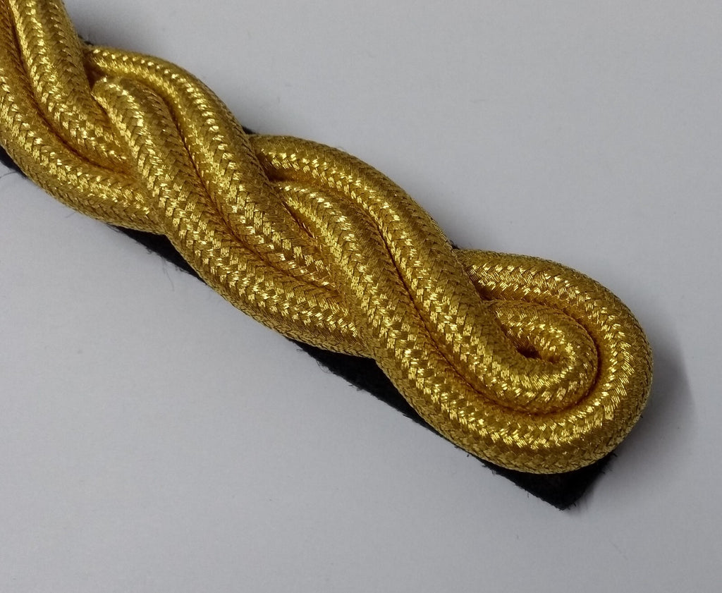 Shoulder Cords Gold Ceremonial Parade Issue No Insignia Made in the UK