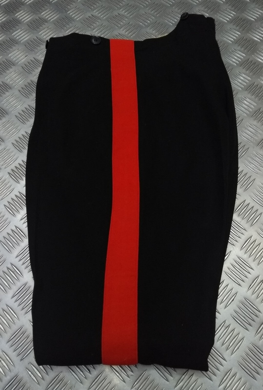 Vintage No1 Trousers Cavalry Pattern British 1 3/4" Stripes 1973 Gieves