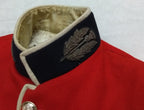 British Army Red Scots Tunic Scarlet Ceremonial Jacket RHQ CQMS w Gold Detail