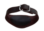 Rifles Egypt Wrist Strap British Army Gold Coloured Insignia Brown Leather Strap