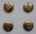 REME Regimental Buttons X4 Small Size 22L Dress British Army Mounted Insignia