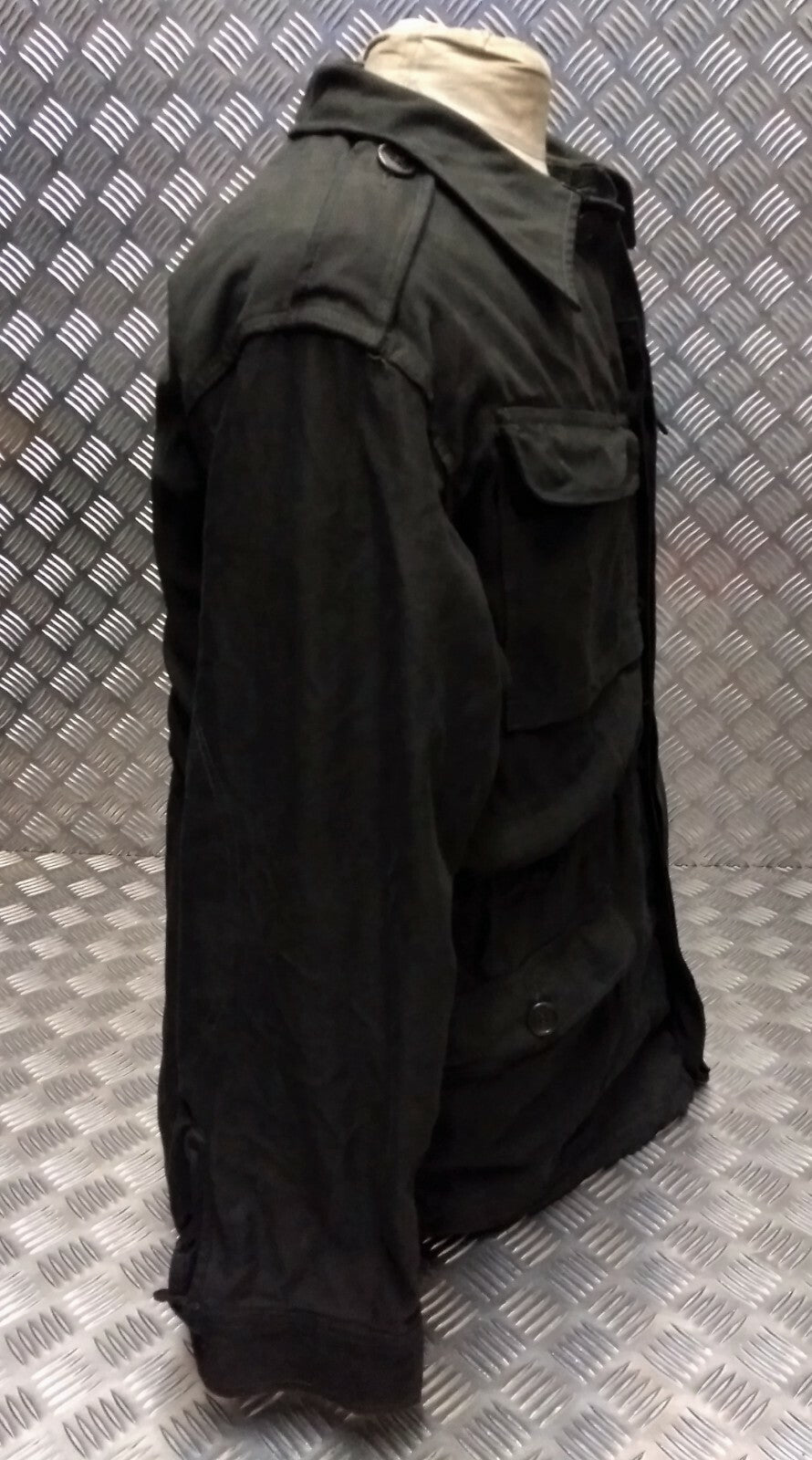 Genuine Vintage Combat Jacket Distressed Unique Look Overdyed 1960s
