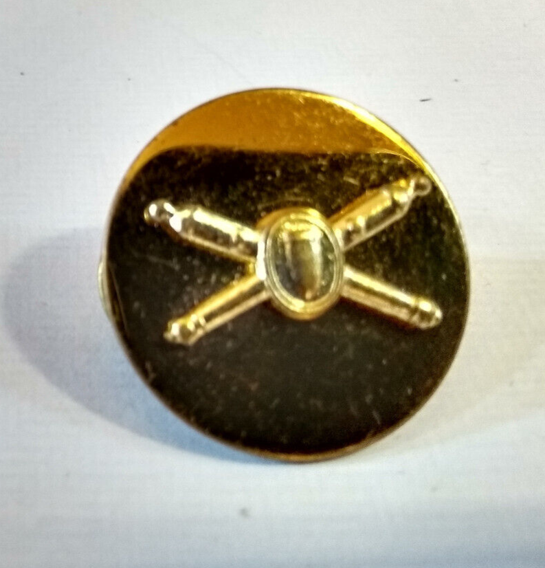 US USA Enlisted Man's Coastal Artillery Collar Dog / Flat / Snap pin backing