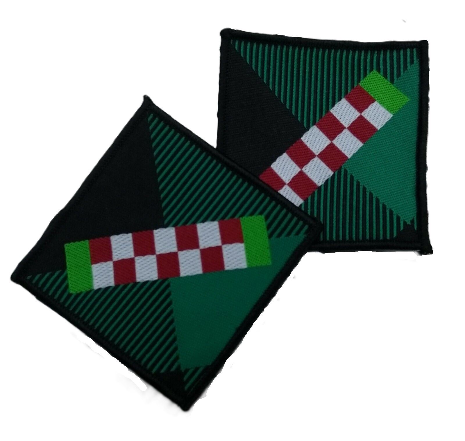British Army RRS Argyll & Sutherland Highlanders Tartan TRF Badge Patch NEW x 2